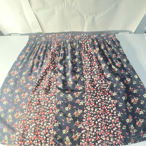 ABERCROMBIE Floral Block Skinny Strap Sun & Beach Dress - Picture 8 of 8